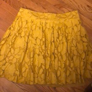 Ann Taylor loft marigold skirt